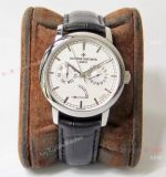 Swiss Replica Vacheron Constantin Traditionnelle Day-date AIF Watch White Face